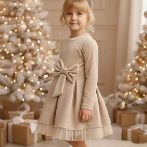 Vestido Holly em bege