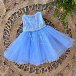 Vestido Amélie em azul