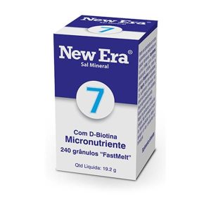 SAL DE SCHUSSLER Nº 7 NEW ERA – 240 COMPRIMIDOS