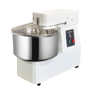Amassadeira de espiral profissional com cabeça fixa, 40 litros / 32 kg, 480 x 878 x 755 mm, 1 velocidade, 2,2 kW, 400 V, 10573 Vaiotec