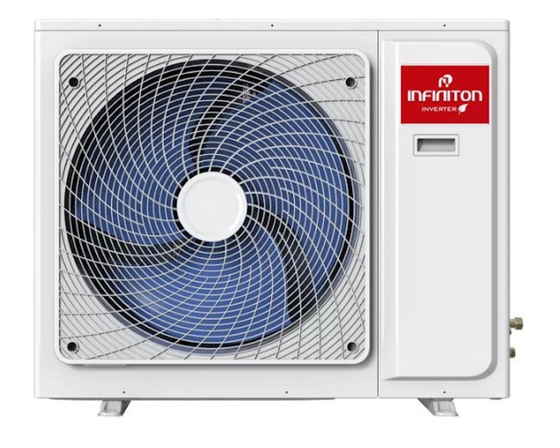 Ar condicionado de cassete INFINITON CSTCH12A2, 3470 frigorias, R32, Inverter, A++, Branco - Image 4