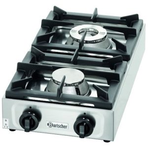 Fogão de mesa a gás de 2 bicos para gás propano B 350 D 660 H 170