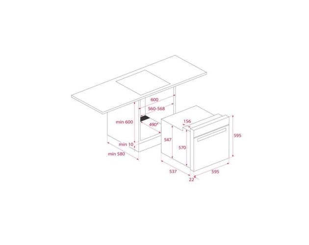 Forno convencional teka 111280002 72 l 2593w a 72 l - Image 3