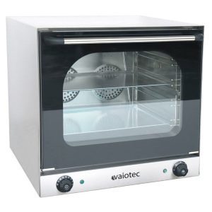 Forno de convecção profissional, aço inoxidável, 4 níveis, prateleiras 454 x 357 mm, gama de temp.: 50-300°C, 2,67 kW, 10590 Vaiotec