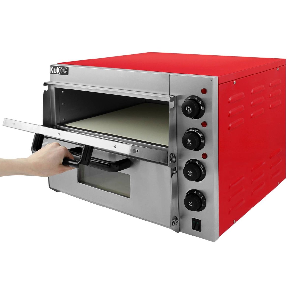 Forno elétrico de aço inoxidável kukoo com dupla câmara - Image 7