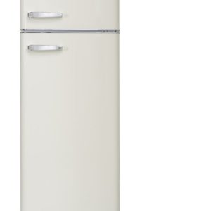 Frigorífico com congelador Frigelux RFDP246RCA++ Retro 246L Branco Creme / White Cream Classe E