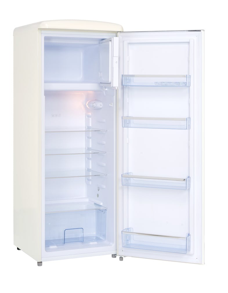Frigorífico uma porta com congelador Frigelux RF218RCA++ Retro 218L Branco Creme / White Cream Classe E - Image 5