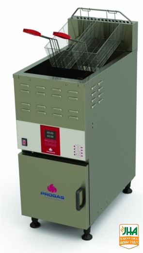 Fritador Turbo Gás Alta Pressão 42l Água/Óleo Controlador Digital Pfap-45l Progás