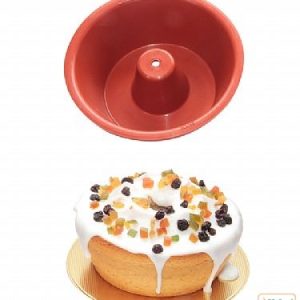 Forma Em Silicone Torta Suica 200X150x80mm Bocaxfundoxaltura Ref. Sf008