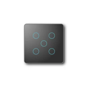 SmartStaging vPRO Comando de Cenários 5 Botões (15 Cenários) Zigbee Preto - SYPC05ZBPR