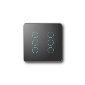 SmartStaging vPRO Comando de Cenários 6 Botões (18 Cenários) Zigbee Preto - SYPC06ZBPR