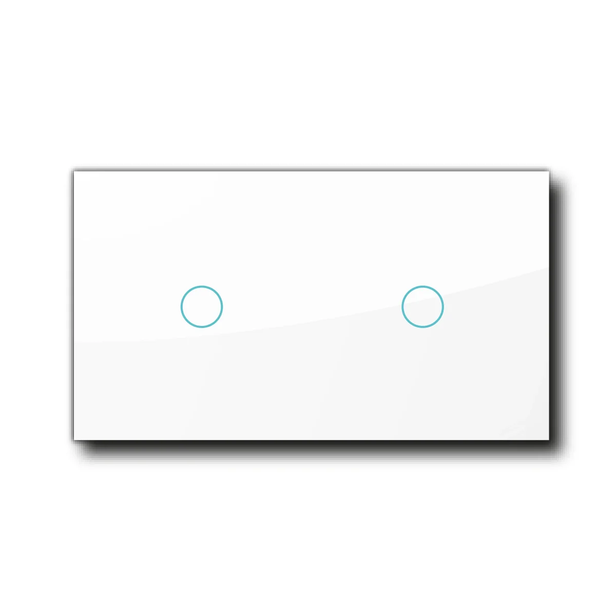 SmartStaging vPRO Espelho Duplo (1 botão + 1 botão) Branco - SYPE20101BR
