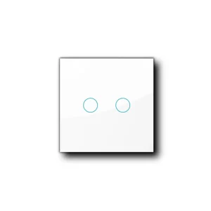 SmartStaging vPRO Espelho Simples de 2 botões Branco -SYPE102BR