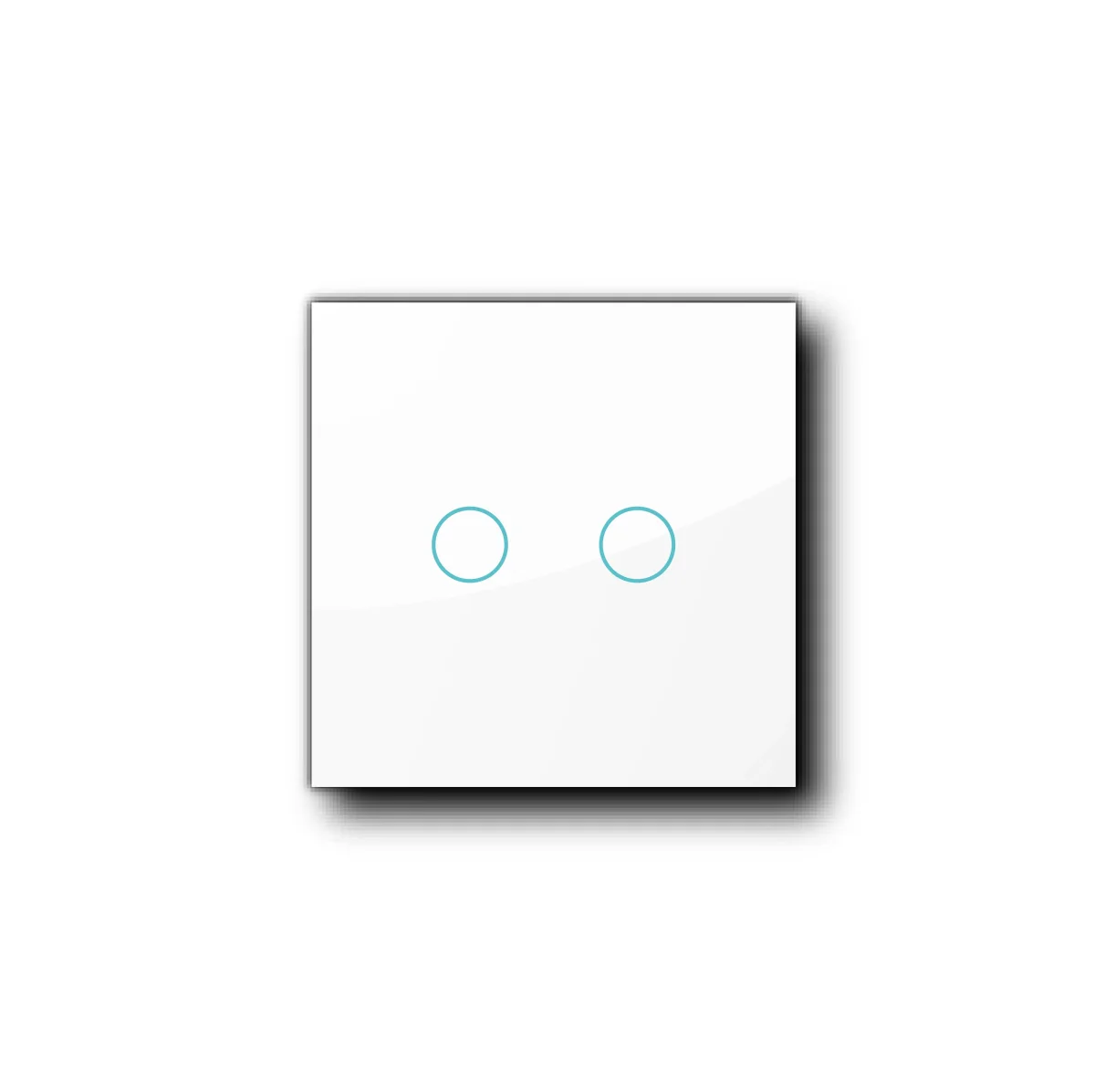 SmartStaging vPRO Espelho Simples de 2 botões Branco -SYPE102BR