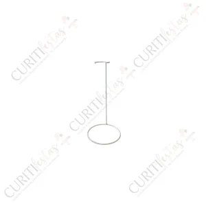 Suporte para Bonecos – Branco – Metal – Pequeno