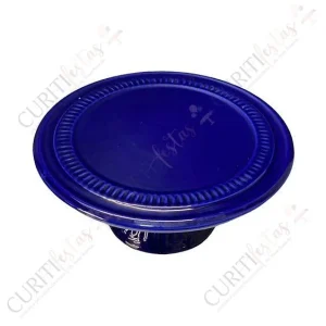 Suporte para Doces – Azul Escuro – Canelado