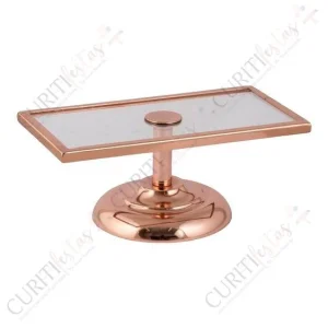 Suporte para Doces – Cobre – Vidro – Retangular