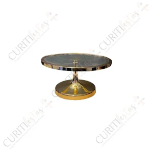 Suporte para Doces – Ouro – Vidro – Baixo