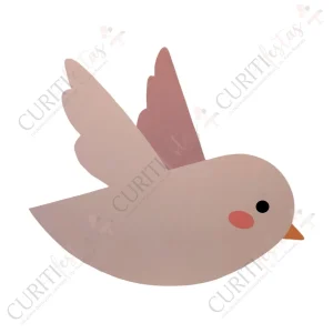 Totem – Pássaro – Rosa – PVC