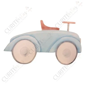 Totem – Carro – Vintage – Azul – MDF