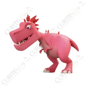 Totem – Dinossauros Atrapalhados – Dinossauro Rosa – Grande – MDF