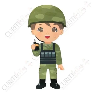 Totem – Exército – Soldado – Colete – MDF