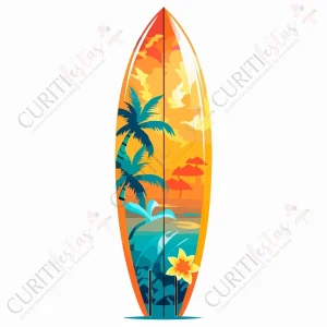 Totem – Prancha – Praia – PVC