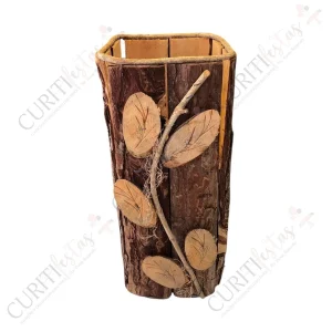 Vaso – Madeira – Tronco – Grande