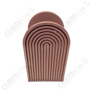 Vaso – Rosê – Listrado – MDF – Decoratta – Grande