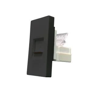 SmartStaging vPRO Meio Módulo de Telefone Preto - SYP0MTELPR